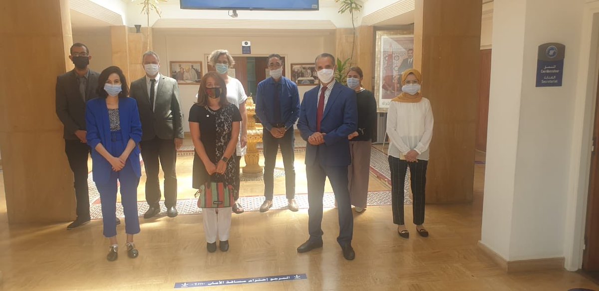 RaniaMachlab's tweet photo. Dans un engagement commun pour garantir la dignité des personnes privées de liberté et contribuer à leur réinsertion, le CICR et Fondation  #MohammadVI répondent présent. https://t.co/SLhJxrbpod