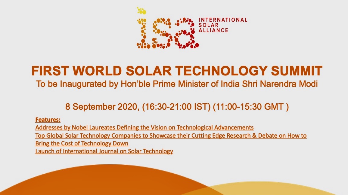 isolaralliance's tweet photo. #ISA Is Taking a Quantum Leap in Mapping Technological Advancements in The Field of #SolarEnergy to Bring The Cost of Technology Down. Tune in to Hear Tech Giants Debate on How Tech Disruptions Can Speed Up Solar Deployment During 1st WSTS
@PMOIndia @OfficeOfRKSingh @ficci_india https://t.co/ZVnE4cZ8Xq