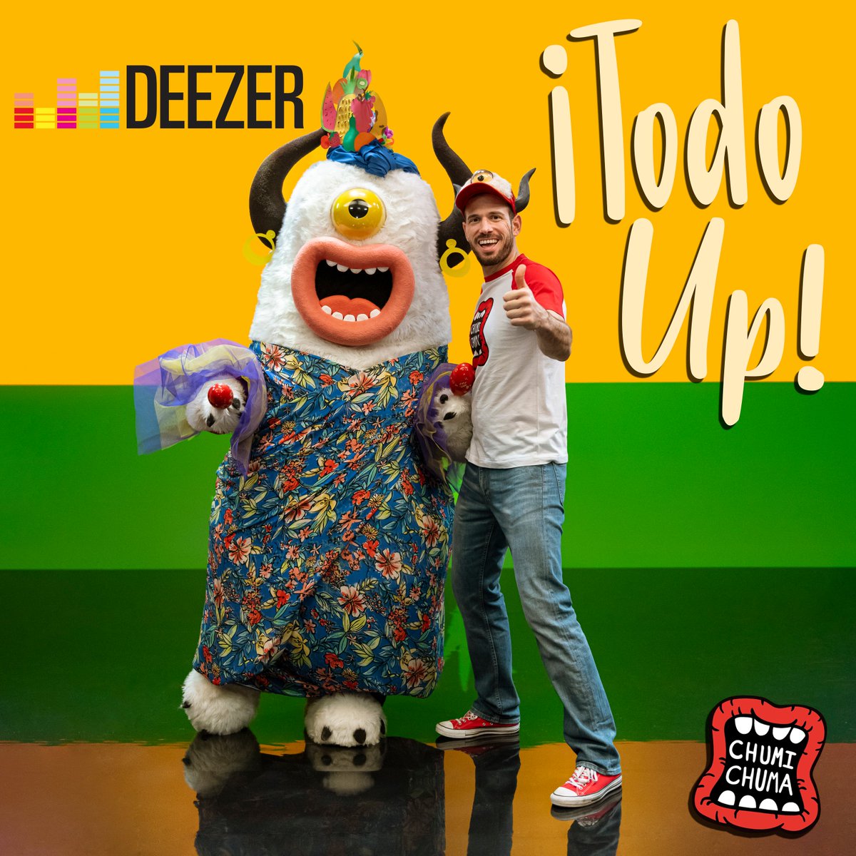 chumichumaduo's tweet photo. Si eres más de Deezer, también puedes escuchar todas nuestras canciones y nuestro nuevo single #TodoUp aquí
👉 https://t.co/tRFGbu6NXW
🎉 @DeezerES
#DeezerSound
#ChumiChuma https://t.co/OF6QKs6V3L