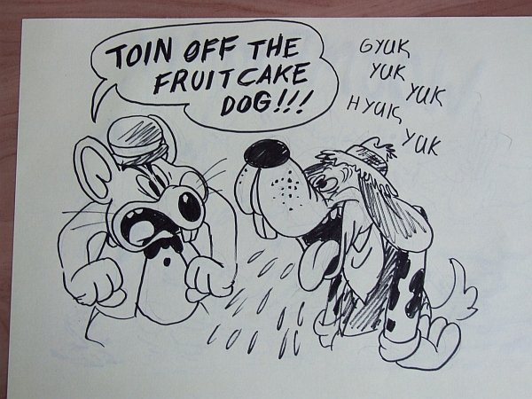 I was reminded of this CEC fan art from ELEVEN YEARS AGO. I love old Chuck and the audio track for the shows where he's non stop yelling and insulting his co-stars. Going to San Jose CEC with @karpour, @bitesizedewalt and other friends that miss is one of my best USA memories
