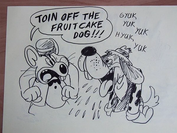I was reminded of this CEC fan art from ELEVEN YEARS AGO. I love old Chuck and the audio track for the shows where he's non stop yelling and insulting his co-stars. Going to San Jose CEC with @karpour, @bitesizedewalt and other friends that miss is one of my best USA memories 