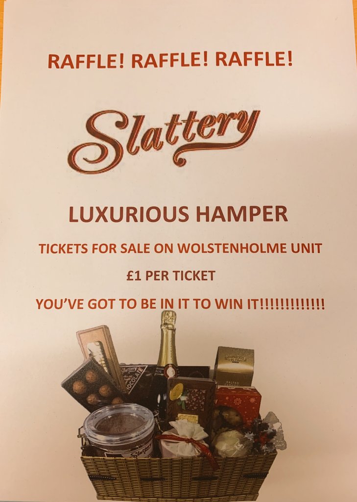 netty_lynette's tweet photo. Slattery's raffle £1 a ticket these are available on wolstenholme unit #woasis all proceeds to go to oasis garden 🌻🌹🌿 @courtenay16 @Jacquel00384360 @jencymillion @BuryRochCO_NHS @SiobhanLouiseM1 @ShentonAndrea @mollythorburn @Emilycronan89 https://t.co/jGTSacdEus