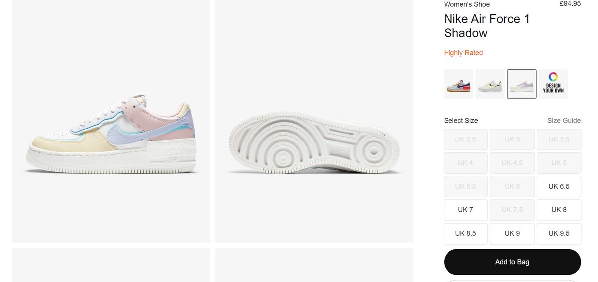 air force 1 sizing guide