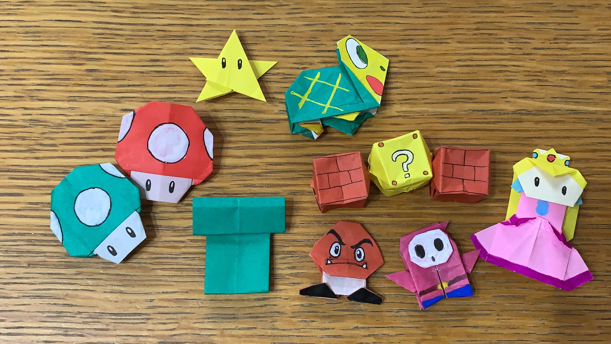 るとあ まったり Ar Twitter 見よう見真似の折り紙マリオ 折り方 公式じゃないけれど ノコノコ 初期型だしw ペーパーマリオ オリガミキング 折ってみた T Co Hxq4vooco7 Twitter