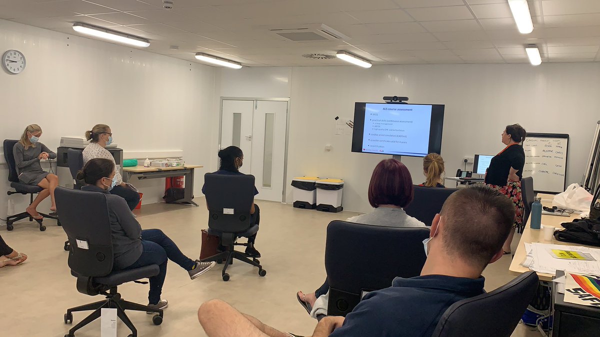 1st COVID ALS at Jersey nightingale hospital #jerseyresus