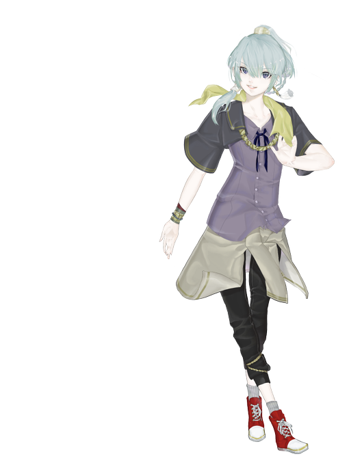 水色髪のtwitterイラスト検索結果 古い順