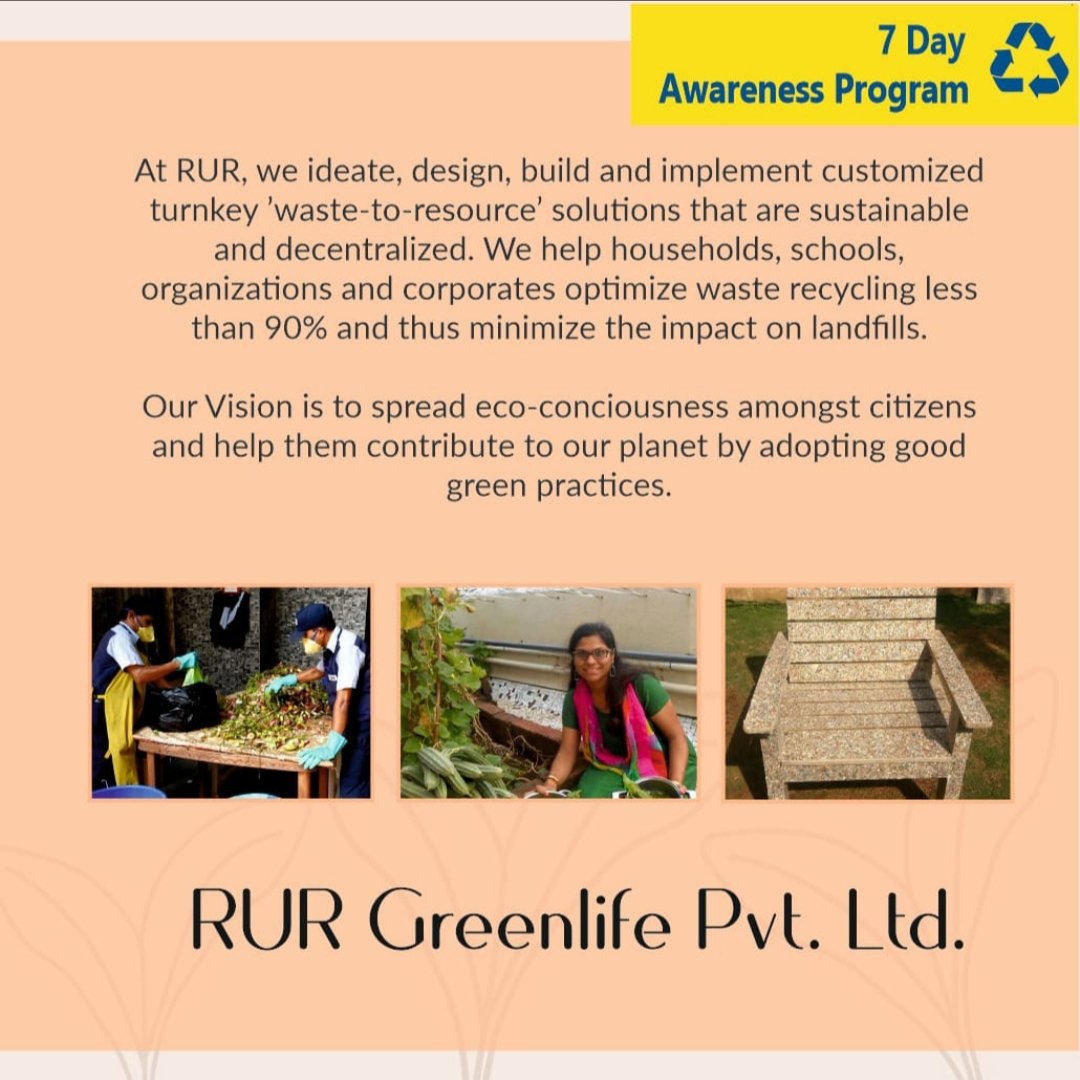 sustain_andsave's tweet photo. RUR GreenLife a socio-environmental organisation dedicated to bringing a change to protect our fast depleting green resources. 
#reuse #recycke #green #gogreen #gogreenwithrur #reduce #environment #wastemanagement #keepourearthclean #cleanearth #greensurrounding #rurgreenlives https://t.co/xOSjDvbrC1