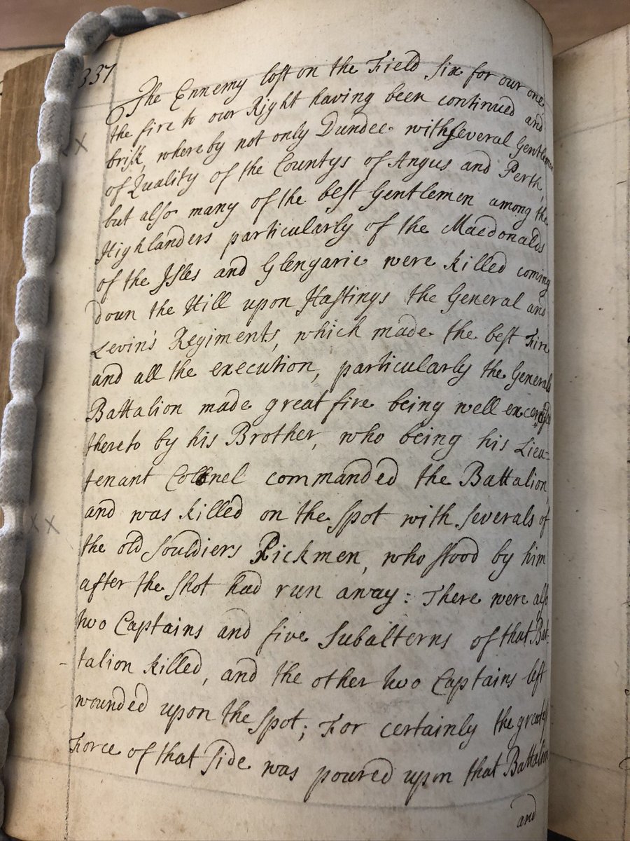 This is a ball-park figure as the sources are fragmentary but whatever way you cut it, the Scots-Dutch veterans were severely outnumbered at Killiecrankie by inexperienced new recruits.Each battalion had 500 men, the numbers of vets and officers was miniscule. 8/20