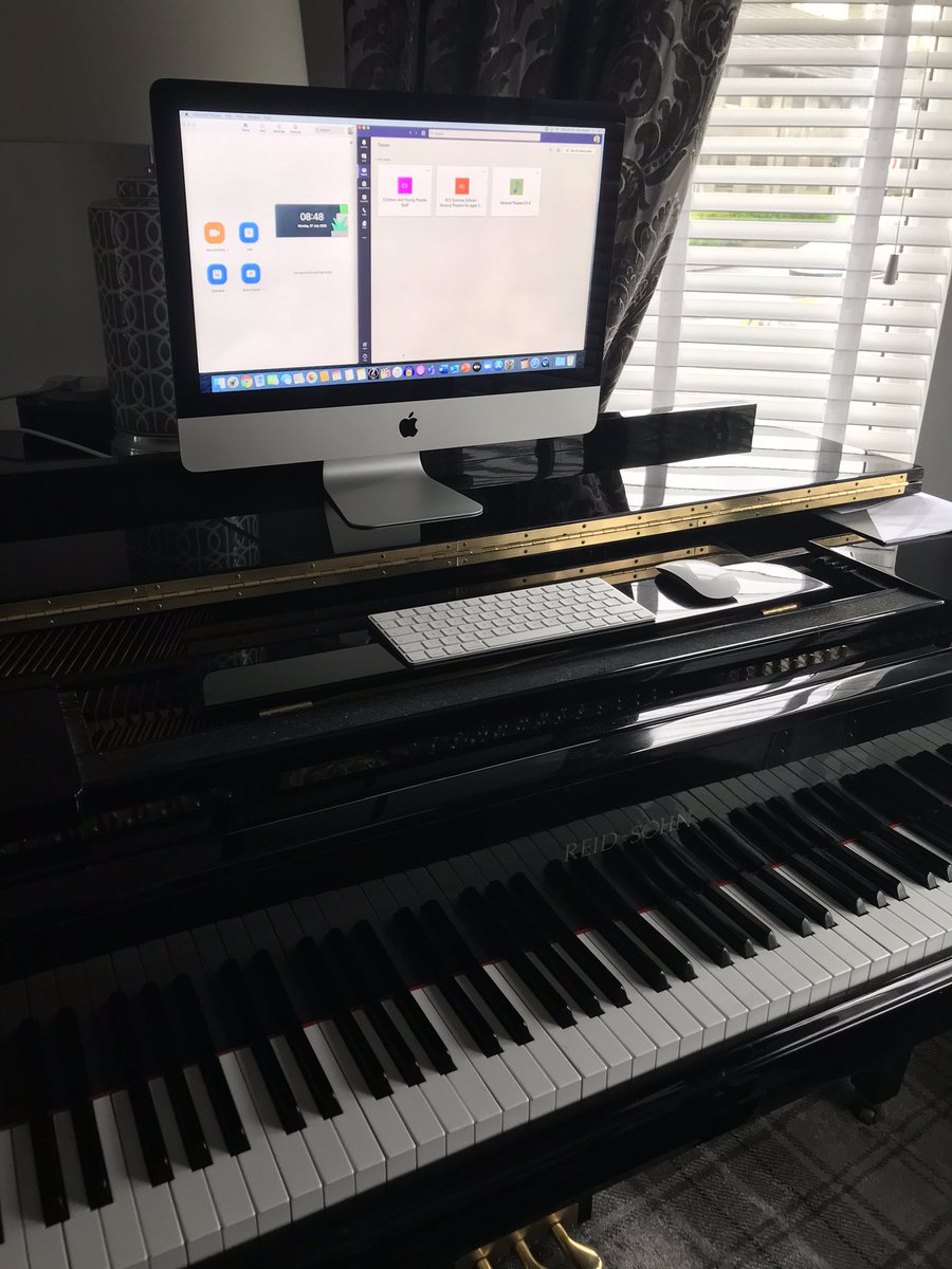 The RCS 12-17 Musical Theatre Summer School kicks off this week. Excited to be working with some very talented students🎵🎹 #rcs #musicaltheatre