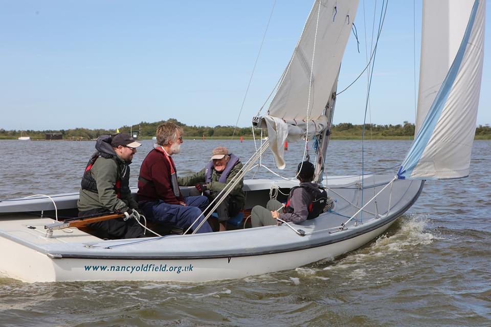 NancyOldfield's tweet photo. It's Norfolk Day! We'd love you to share with us some photos of the fun you've had sailing with us.
Norfolk hero Lord Horatio Nelson learned to sail on Barton Broad, which is where we sail too! 
Here are some of our own sailing heroes....
#NorfolkDay #accessibleboating https://t.co/rVQ9vKMRUW