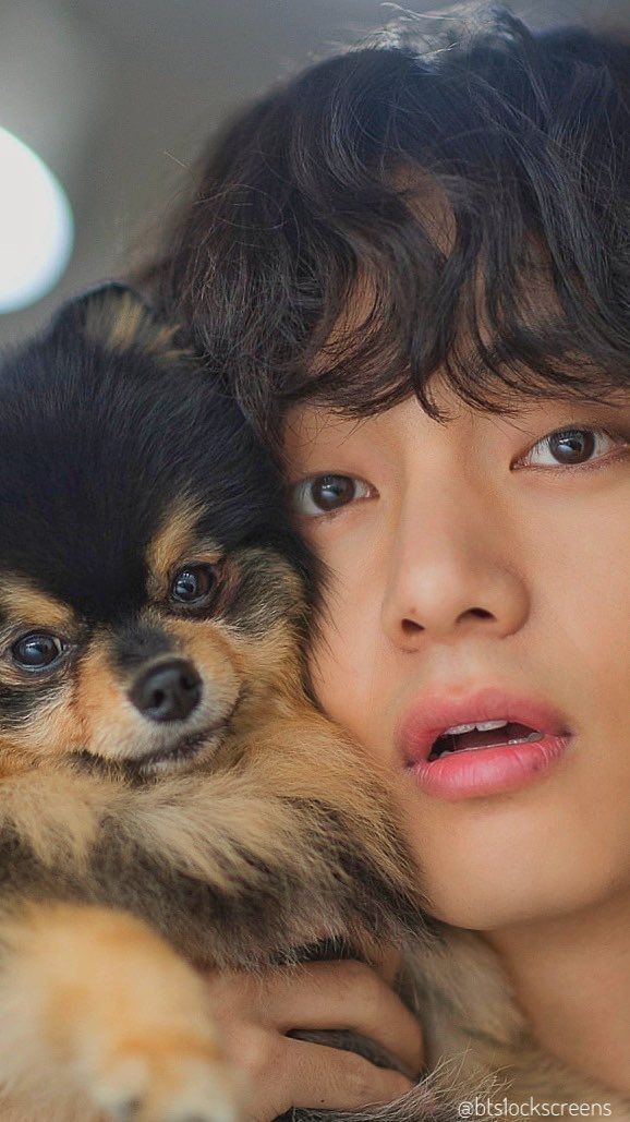chn_dri_ka's tweet photo. TaeTae with his pet dog #CuttestDog Yeontan πππ @BTS_twt
:
:
#BTS #MTVHottestBTS #BTSWORLD
#KimTaehyung #Taetae https://t.co/7zMrYLMzzw