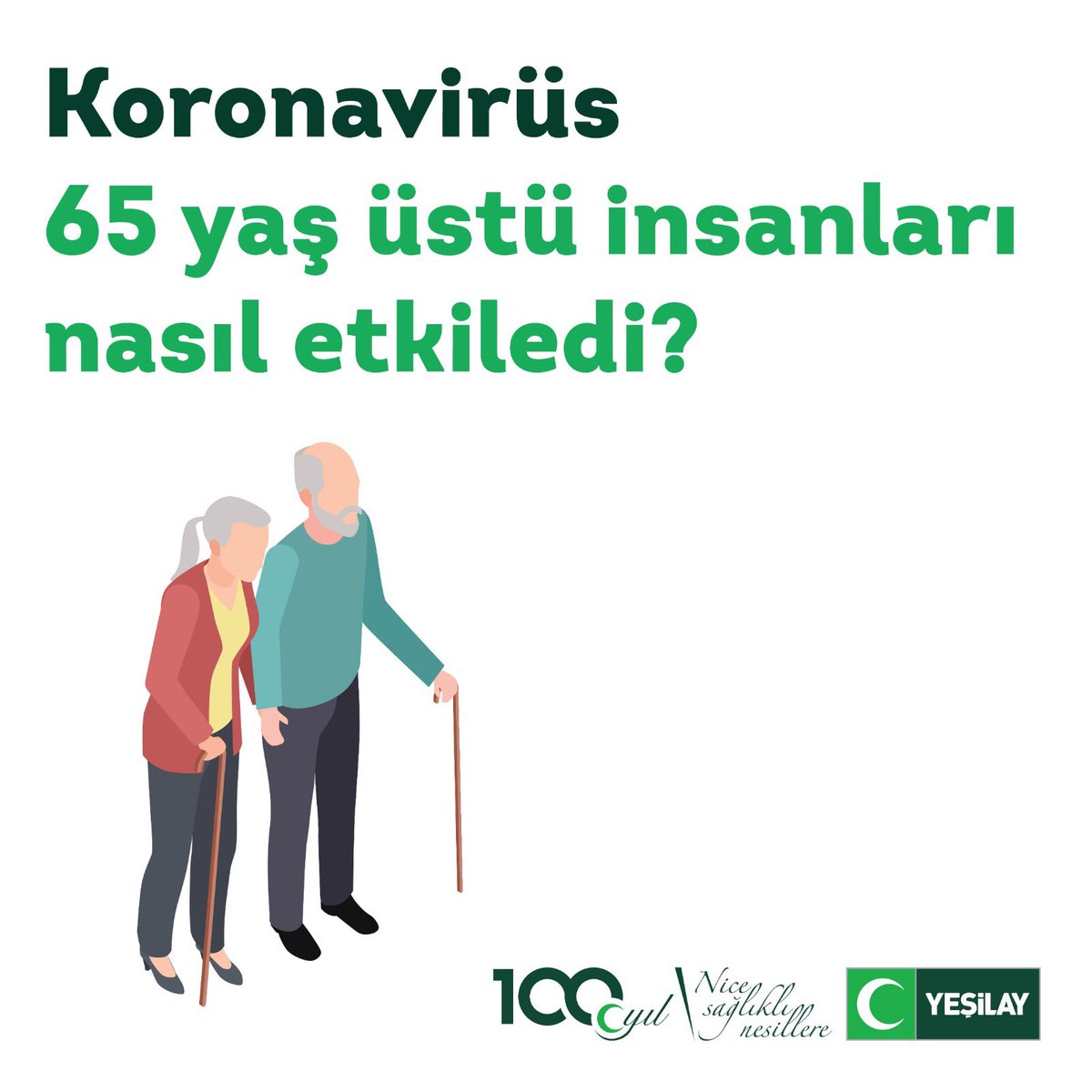 Pandemi döneminin ileri yaştaki insanlar üzerindeki etkileri neler oldu? Aileleri ve yakınları bu kişilere nasıl yaklaşmalılar? Sorularına cevap bulabileceğiniz yazımızı okumak için; bit.ly/3e7xyGw
#Yeşilay