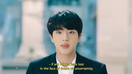 “In our lives, we may experience some hardships. When you’re faced with such things, dont blame yourself”