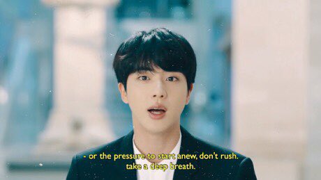 “In our lives, we may experience some hardships. When you’re faced with such things, dont blame yourself”