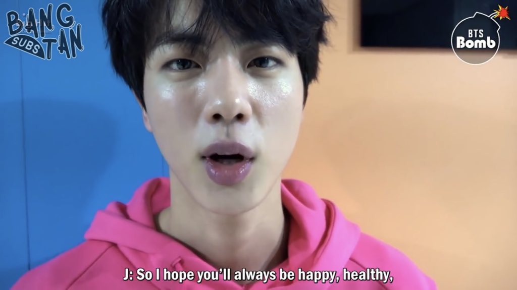 “In our lives, we may experience some hardships. When you’re faced with such things, dont blame yourself”