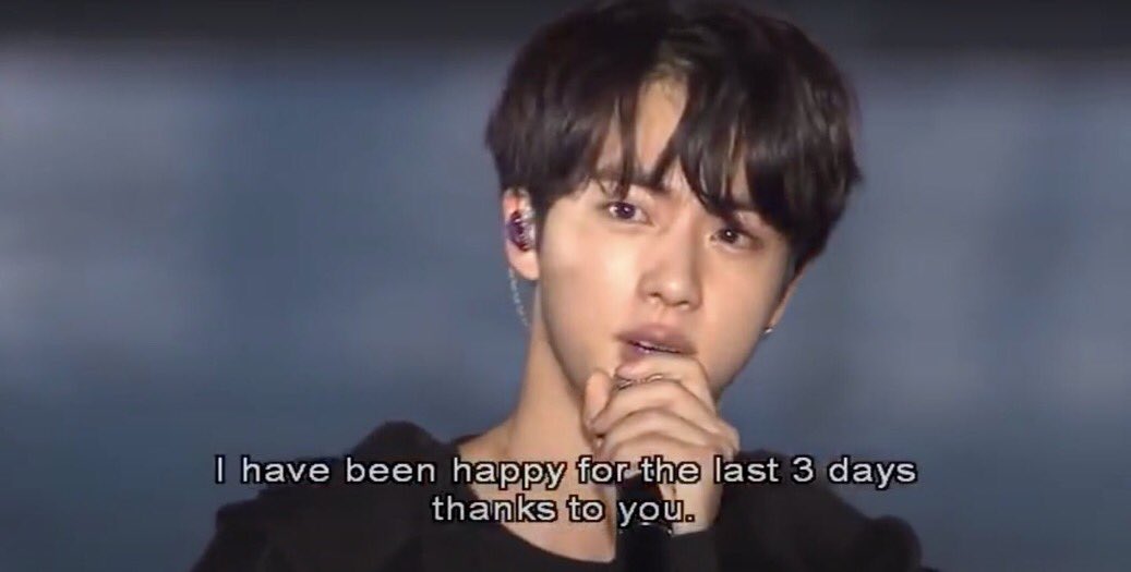 “In our lives, we may experience some hardships. When you’re faced with such things, dont blame yourself”