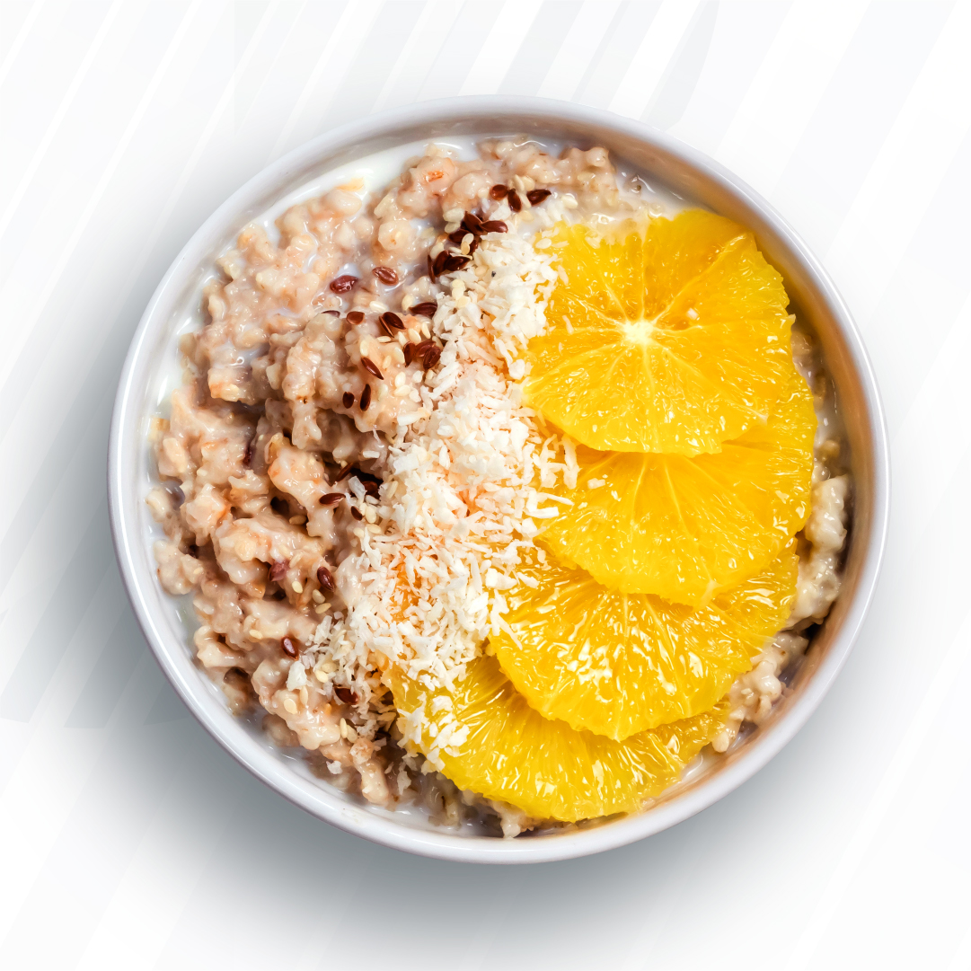 VirginRed's tweet photo. Start the week right with @MattaMindFood Overnight Sunshine Oats - keeping you focussed and feeling great. Recipe is on the Virgin Red app #MattaLife #MattaMindFood #GreatStartsHere https://t.co/xkjTC7aDeq