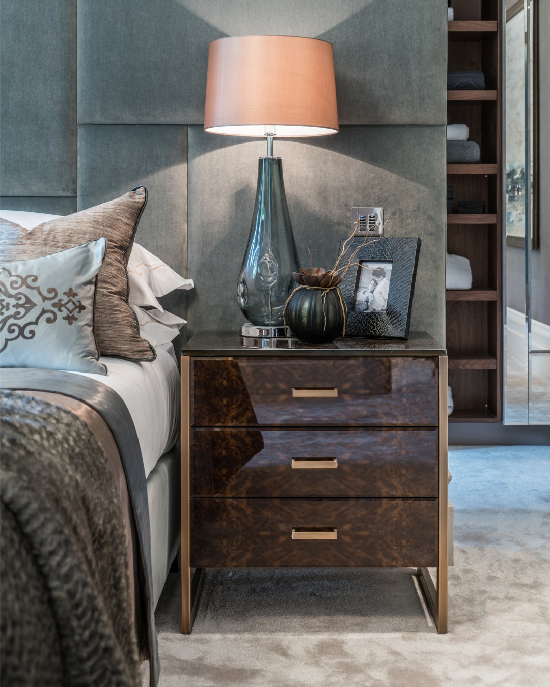Wenge 2024 bedside table