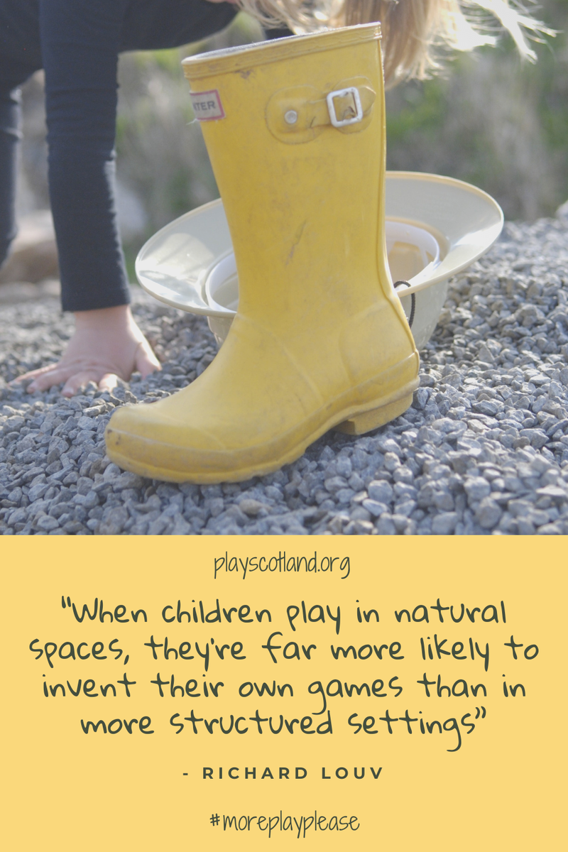 Playing outdoors enhances learning and is fundamental for children and young people to thrive in health, wellbeing and development. 👉playscotland.org/play/playful-l…

#moreplayplease 

📸thehobbytraveller.com