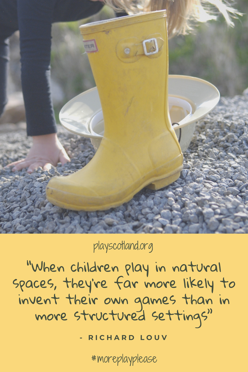 Playing outdoors enhances learning and is fundamental for children and young people to thrive in health, wellbeing and development. 👉playscotland.org/play/playful-l… #moreplayplease 📸thehobbytraveller.com