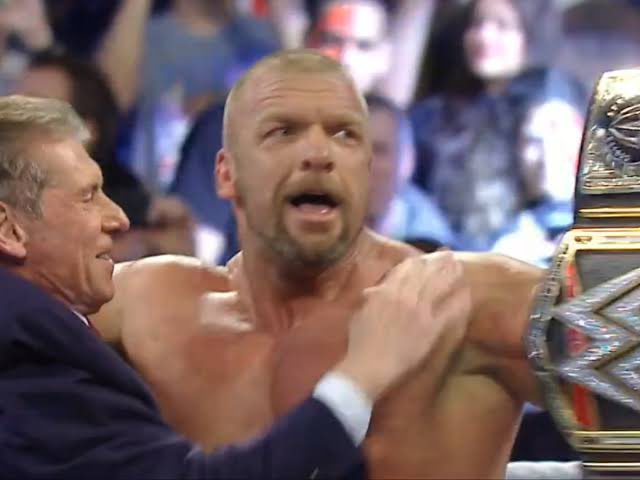 Happy birthday to the real big dog, triple h 