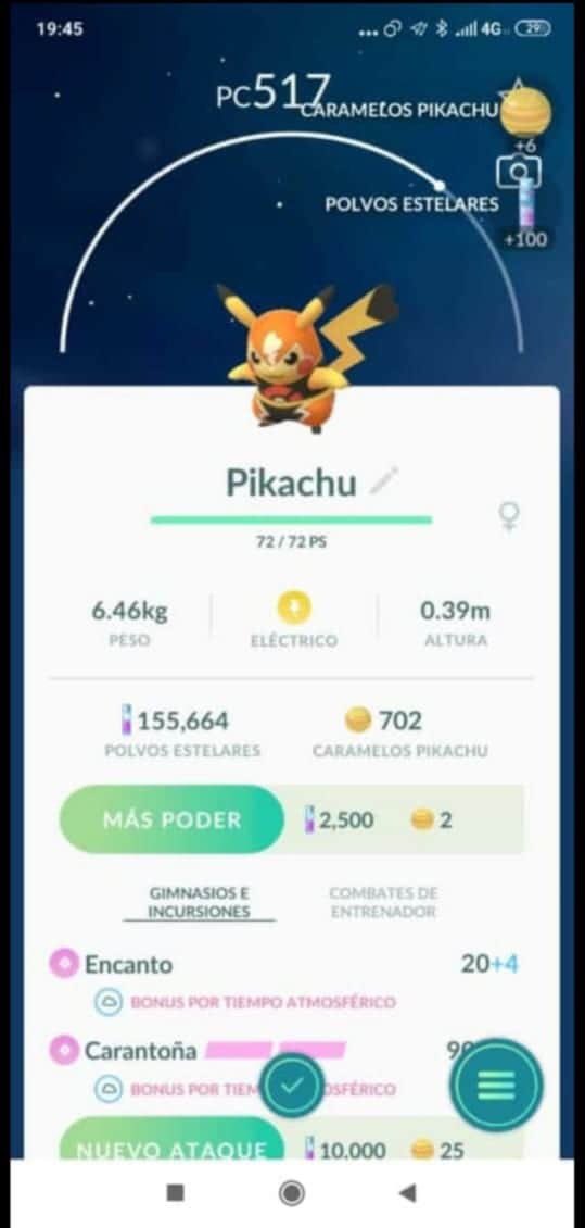 Pokemon Go ✨Shiny Pika Libre✨