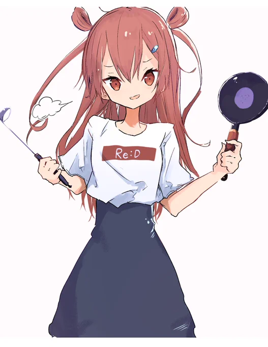 紅ちゃん落書き
#まちカドまぞく 