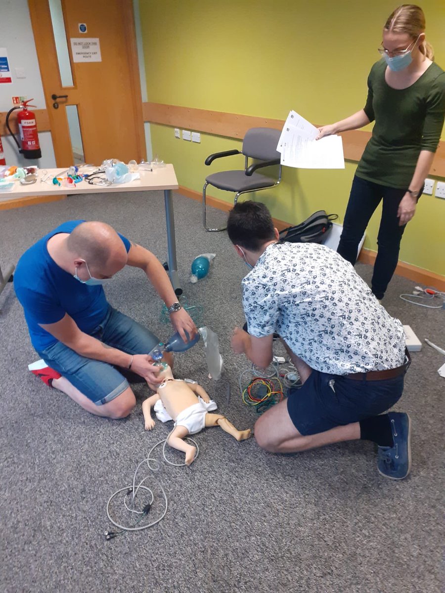 @SJALASRClinical have had a fantastic weekend teaching the first @stjohnambulance @ResusCouncilUK PILS courses this weekend. 24 more healthcare professionals who have increased their confidence in identifying and managing unwell children
