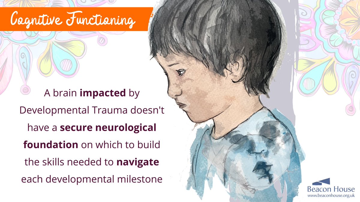 BeaconHouseTeam's tweet image. Traumatised children often have a “sudden” crisis at important milestones. Important to remember they don’t have sturdy brain development foundations which normally gives kids the skills needed to “do growing up”. Question: Can we adjust our expectations of them? #trauma