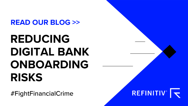 RiskManagement's tweet photo. How does partnering with data providers help reduce #AML and #KYC risks for #DigitalBanks during the #onboarding process? https://t.co/DoY55CNOgo #Refinitiv #FightFinancialCrime https://t.co/82f05Fdlk5