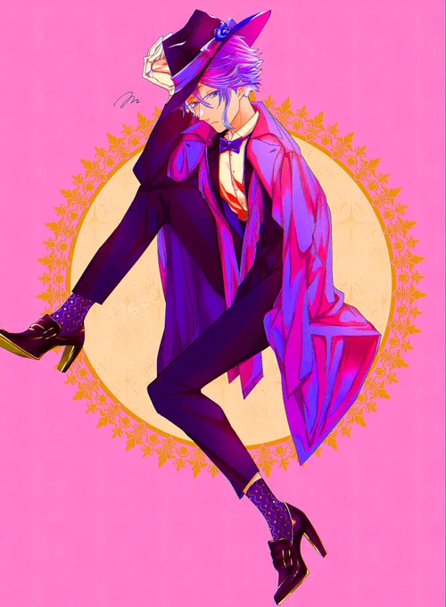 #絵を彩度100にすると超派手
自分こっちのが好きかもしれない。 
