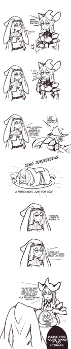 A dumb comic to celebrate Spectre's birthday

#アークナイツ #Arknights  #明日方舟 