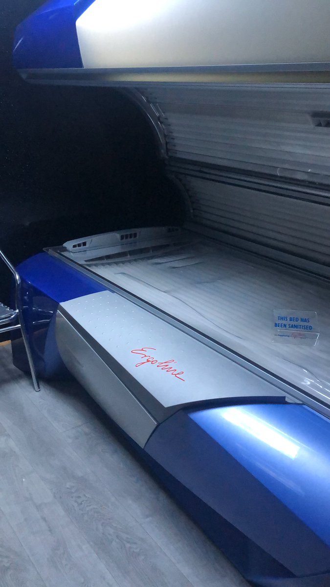fitnesstudio1's tweet photo. Our sunbeds and shop open today 10-7pm https://t.co/uSMdtHv2Oo