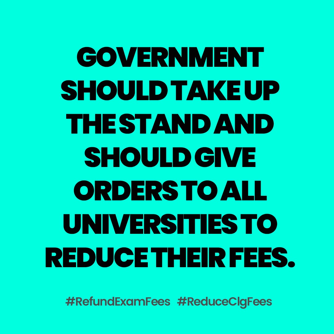 PratulChandra8's tweet photo. Universities must reduce the fees as many of the in campus facilities are not used by the students!😣
#SaveStudentSaveIndia #ReduceCollegeFee #COVID19 #karnatakagovernment @BSYBJP @bharathshetty_y @drashwathcn @nimmasuresh @PMadhwaraj @anvith_kateel @siddaramaiah https://t.co/ubt0aHZAjK