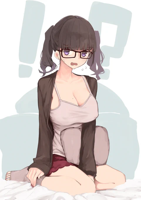 プリント届けられた女の子 