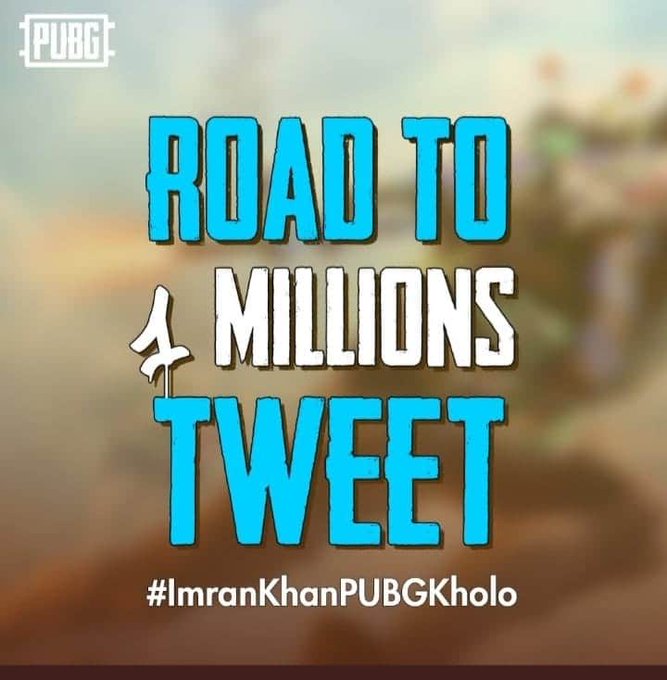 _Asadsheraz's tweet photo. We reached 410k tweets.

We have to reach 1M in the next hour. 

So please retweet and make it no 1 worldwide.
#ImranKhanPUBGKholo @ImranKhanPTI https://t.co/cDc7Q2vWVk