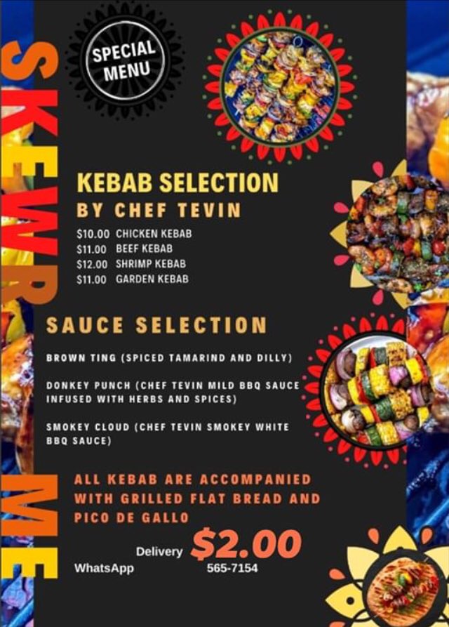 SoulfulJazzy's tweet photo. If youโre already thinking about lunch, text Chef Tevin & be blessed ๐๐ #SkewrMe #PopUpChef #NewTingzAlert https://t.co/UPFZkyxI84
