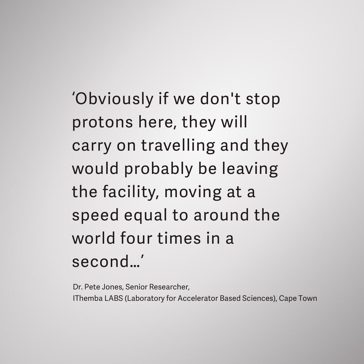 ‘Obviously if we don't stop protons here, they will carry on travelling...’ chaptertwo.hemelliggaam.com #hemelliggaam #theattempttobeherenow online exhibition last day tomorrow.