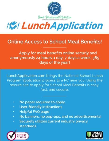 lexonefsn's tweet photo. 🌟APPLY ONLINE TODAY🌟
Meal benefit applications are now available ONLINE! Visit https://t.co/l9f73iGC4o and be sure to have your student’s school ID number! 
@lexingtonone https://t.co/jzR8KwuVdA