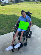 NCDOT's tweet photo. Sunday marked the 30th anniversary of the American’s with Disabilities Act. 
DYK: Out of N.C.'s population under 65, 9.5% of over 10 million have a disability, according to the U.S. census? 
Cameron, 17, can do what he enjoys thanks to accessible parking, entrances and sidewalks. https://t.co/F4HsqMq1XY