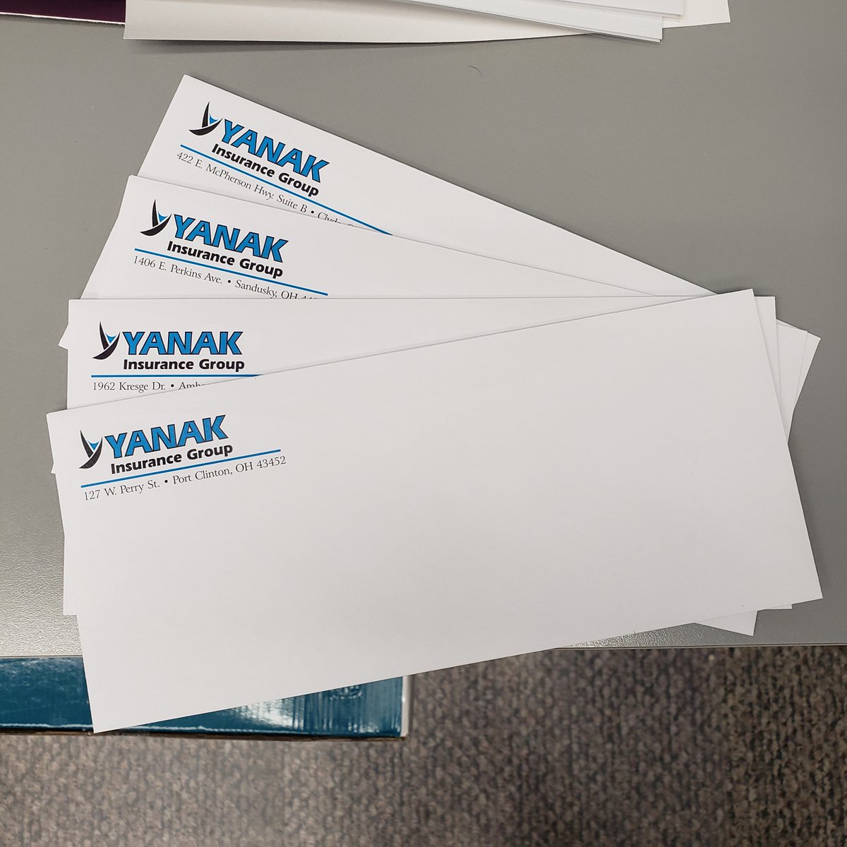 LorisPrinting's tweet photo. Notecard and full color envelopes for Yanak Insurance! https://t.co/0FRLjwuvqu