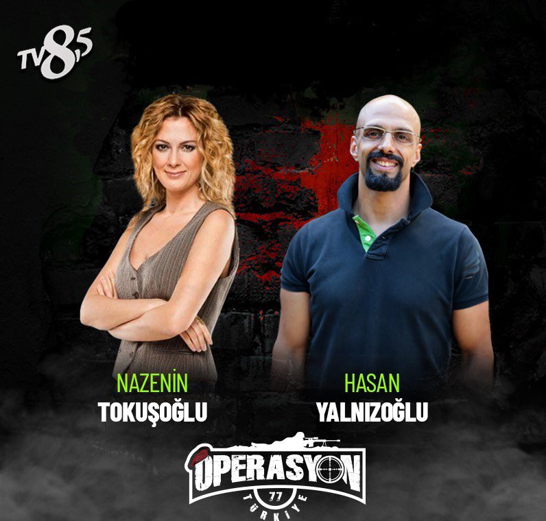 Nazenin Tokuşoğlu ve Hasan Yalnızoğlu’nun sunacağı yepyeni yarışma #Operasyon77 bu akşam 20.00’de TV8,5’ta başlıyor. <a href="/Nazenint/">Nazenin Tokuşoğlu</a> <a href="/HASANYALNZOGLU/">hasan yalnizoglu</a> #tv8bucuk #yarışma #operasyon77 #aksiyon #macera #nazenintokuşoğlu #hasanyalnızoğlu