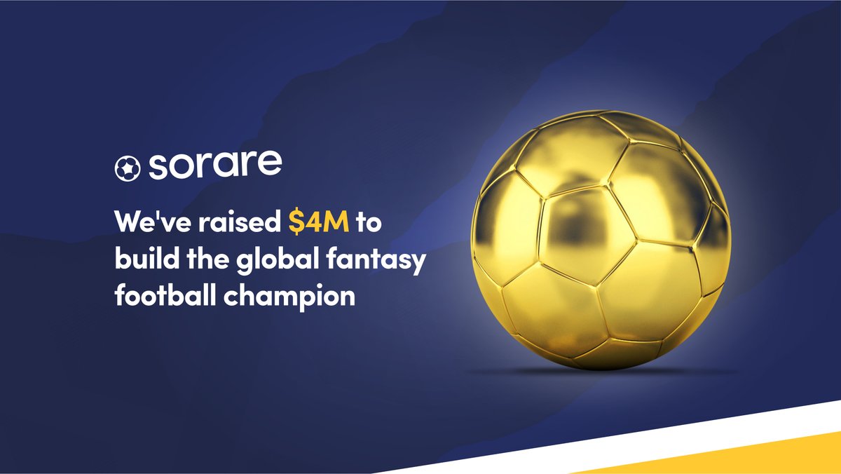 A couple of days ago the team and I at <a href="/SorareHQ/">Élie Yaffa</a> announced a $4M fundraising round. Now that the dust is settling, I'd like to take a step back to recap what happened during the last 12 months and where we are going next 🚀  (1/6)