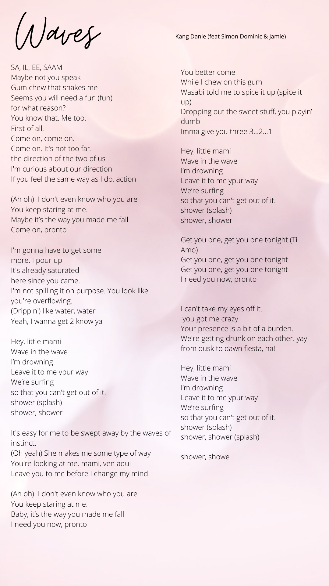 On Twitter I Just Trying To Get A Peek Of Song S Meaning Waves English Trans Sorry For The Inaccuracy And Cmiww Konnect Danielk Magenta Waves Kangdaniel 강다이엘 Waves Of Magenta Https T Co 0zfbnokvek