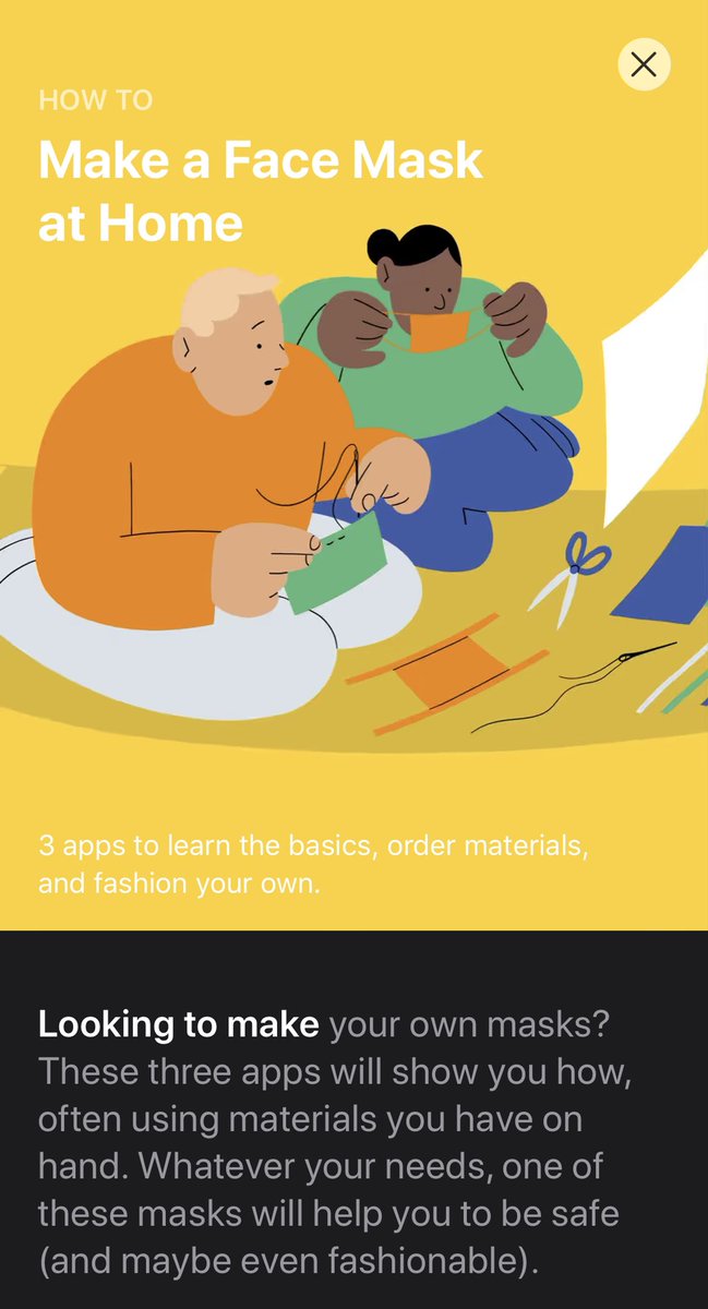 Thanks <a href="/AppStore/">App Store</a> for featuring <a href="/Letsjumprope/">Jumprope</a> as a great place to learn how to make a DIY Face Mask!!