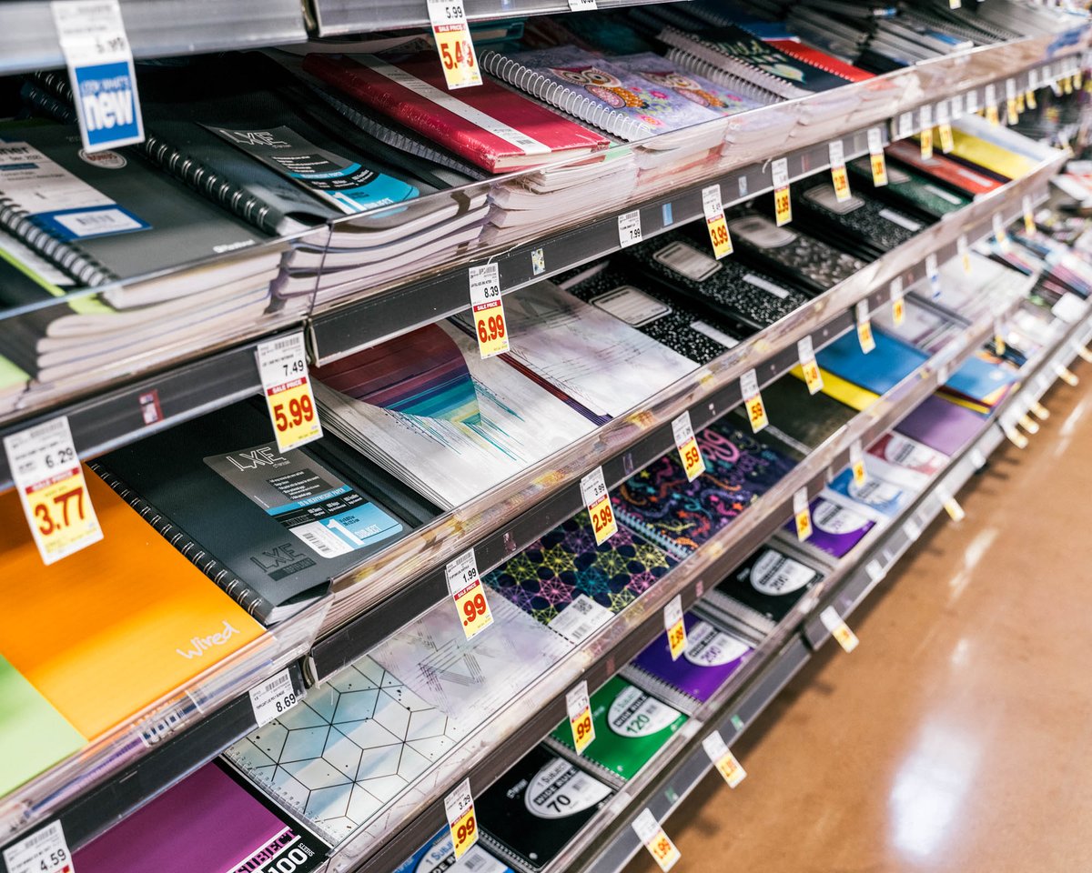 TopFlightPaper's tweet photo. Spotted at @kroger! #Backtoschool shopping never looked so good. Check out this aisle full of #TopFlightPaper school essentials ready for your in-person or virtual learning needs. https://t.co/TcmrlZWJx6