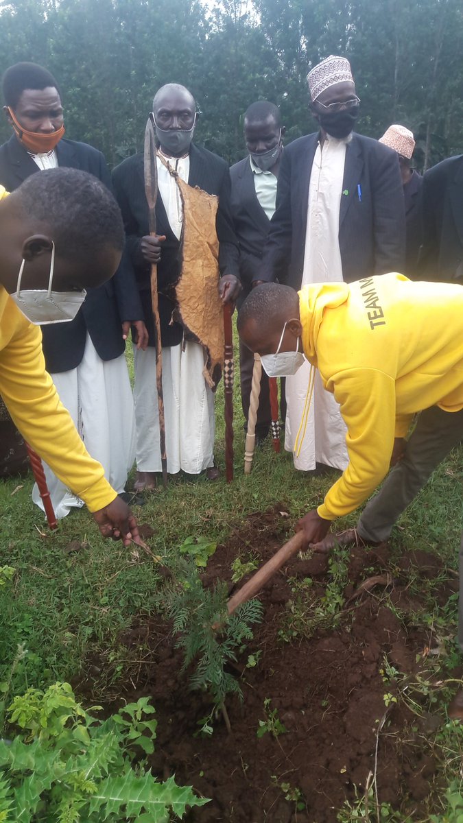 kakensaug's tweet photo. Together with the Umukhungu Babukusu Joseph Kanyanya and his people, we have launched the campaigned UMTEC, I.e Umukhungu and Muhoozi Tree planting campaign for Mt Elgon area. #MKINEASTERN in Bududa #MuhooziProject #M72021 #MK2026 https://t.co/9uN1YxBdW0