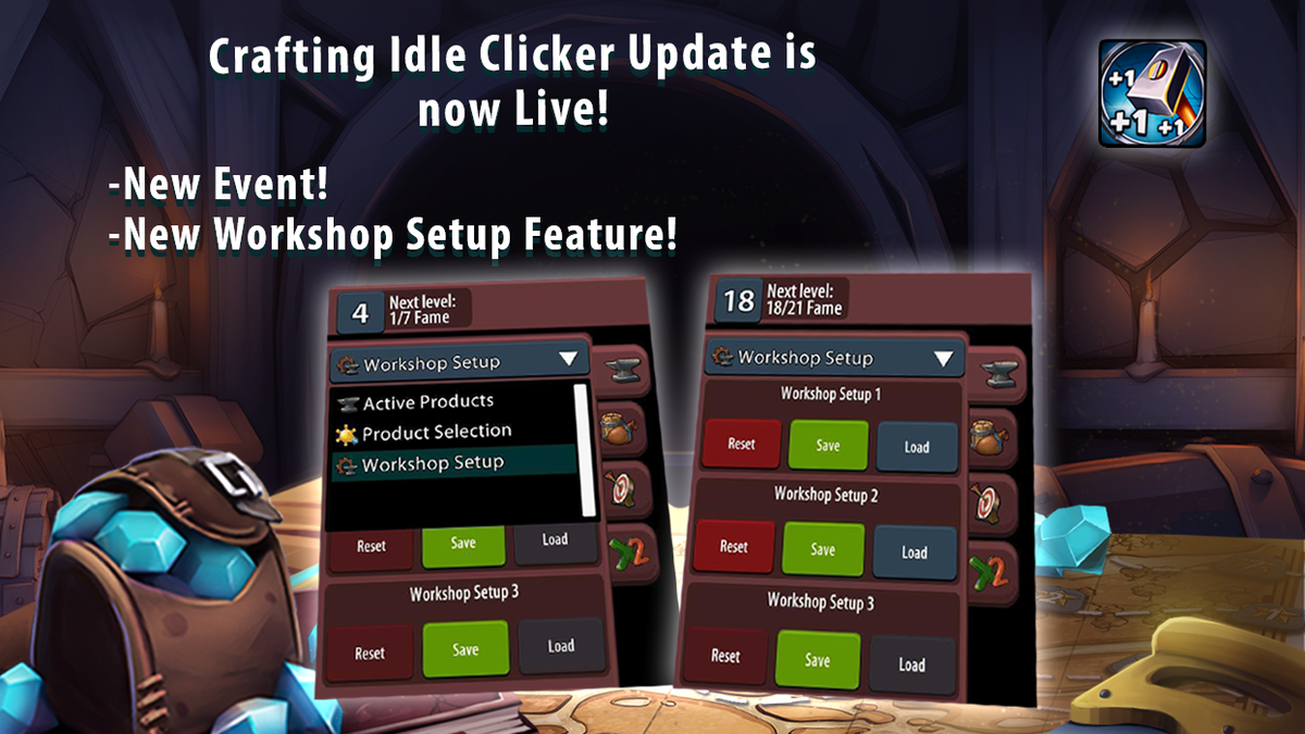 Crafting Idle Clicker