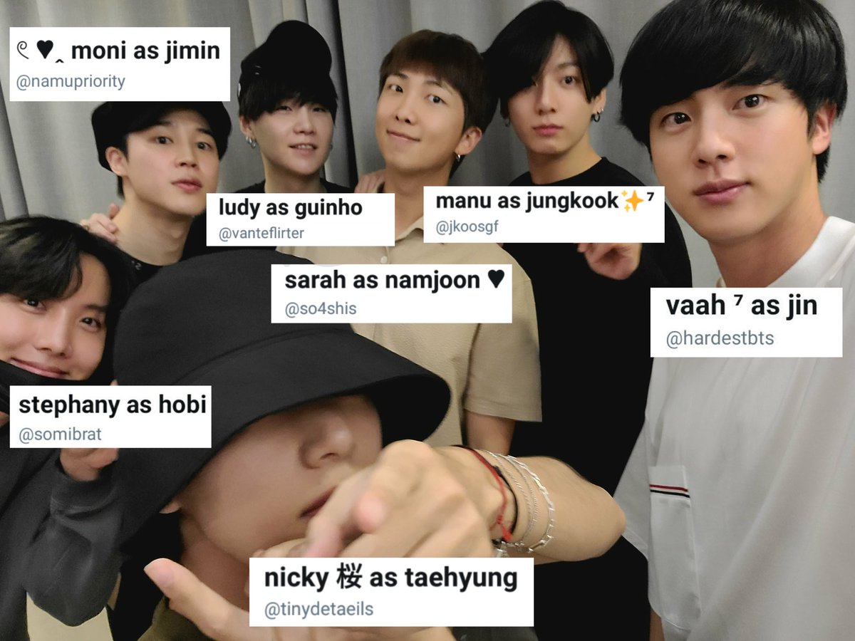 censurarmys's tweet photo. censurarmys as bts ot7!! https://t.co/49ahJBPFqC