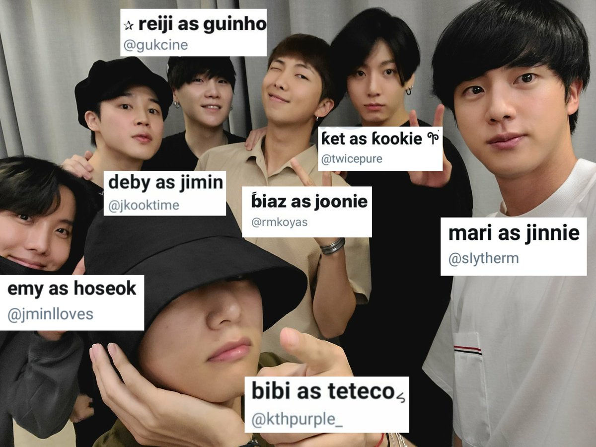censurarmys's tweet photo. censurarmys as bts ot7!! https://t.co/49ahJBPFqC